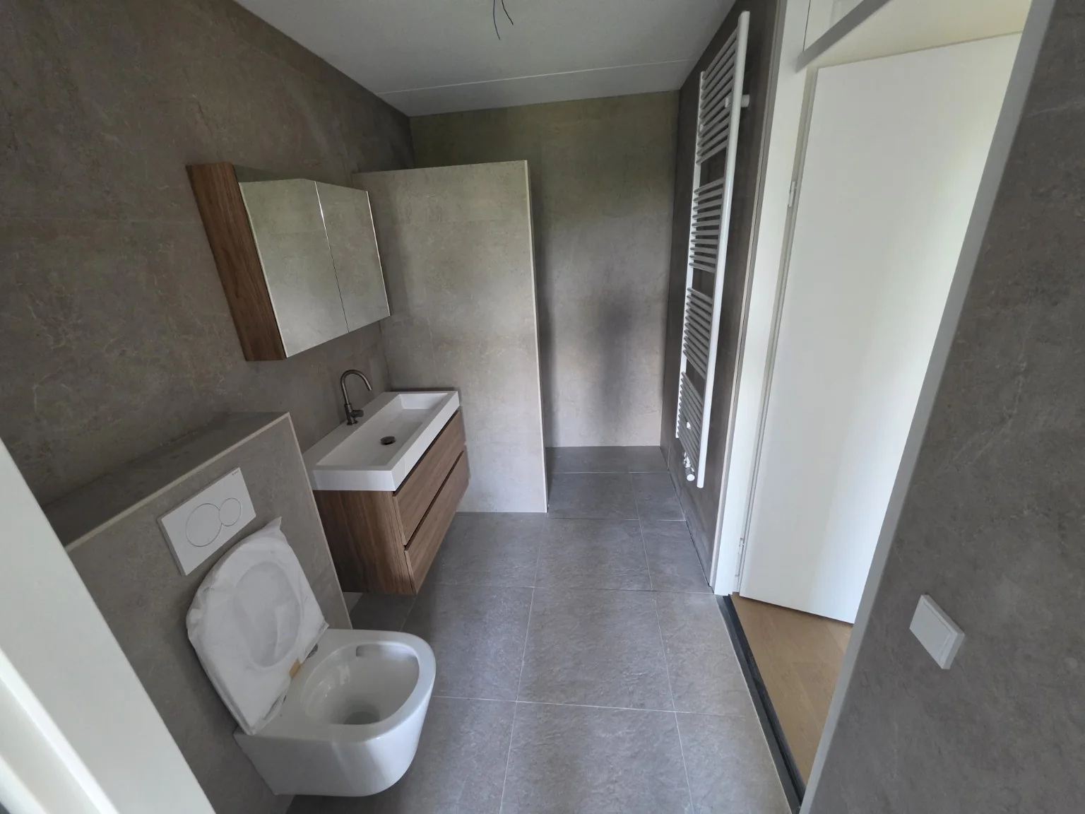 Moderne badkamerrenovatie